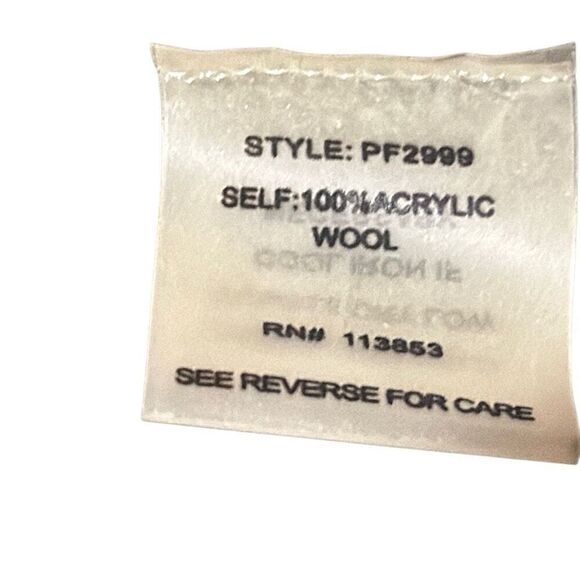 Pure Sugar Black V-neck Acrylic Wool Ribbed Trim Bodycon Sweater Dress Ladies XS - Picture 3 of 8